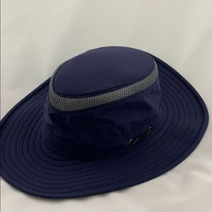 Navy The Airflow Tilly Hat size 7 3/8